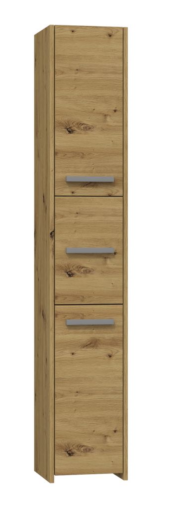 Vysoká skrinka do kúpeľne MARGO - dub artisan Obrázok produktu 