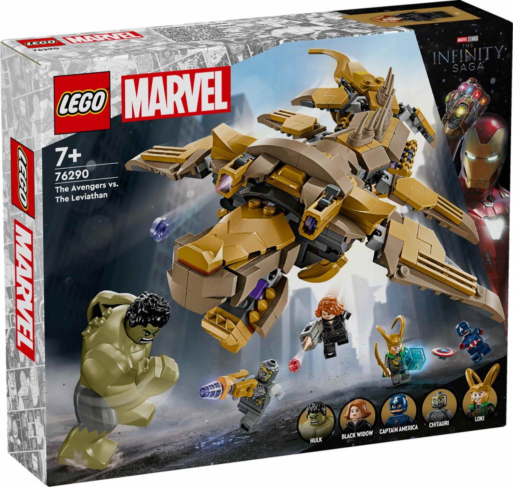 LEGO Marvel Avengers vs. Leviathan, jeu de construction, Image du produit 