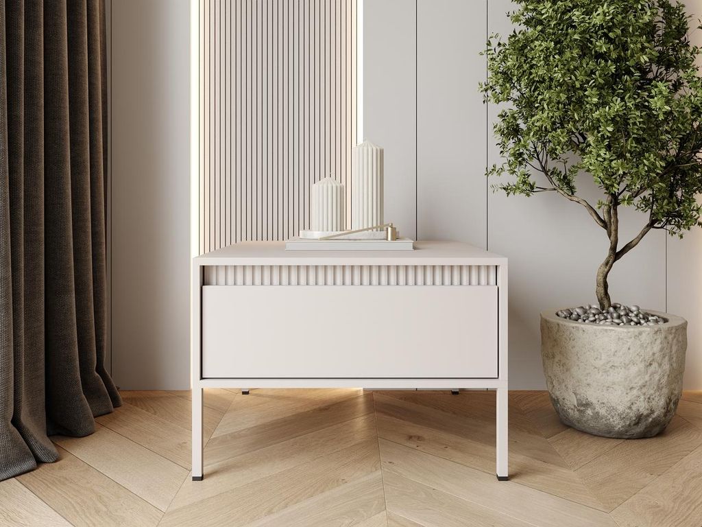 GrainGold Couchtisch Sorano - Couchtisch - Wohnzimmer Couchtisch, Wohnzimmertisch - Couchtisch Beige