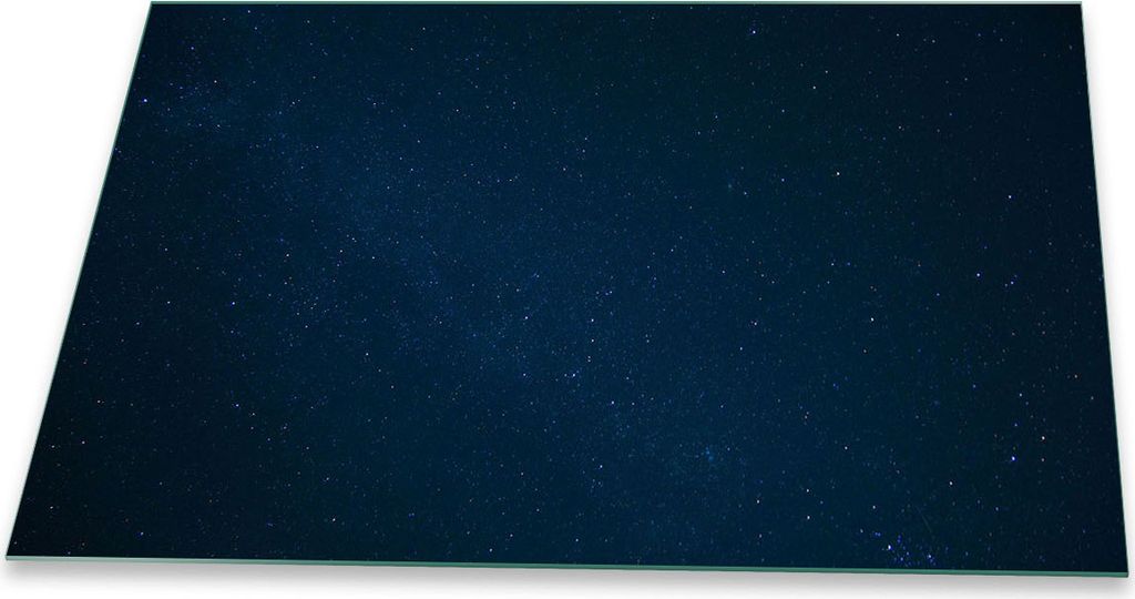 Herdabdeckplatte Glaskeramik 1 Teilig 80x52 Abstrakt Blau Abdeckung Glas Spritzschutz