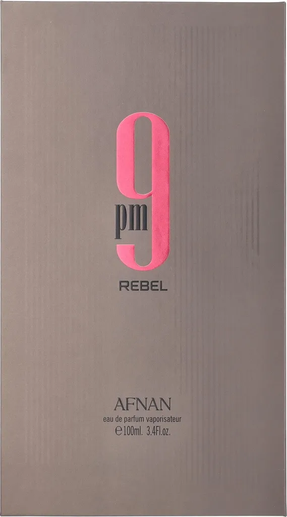 Afnan 9 PM Rebel 100ml - Parfum Longue Durée qui Tient Toute la Journée