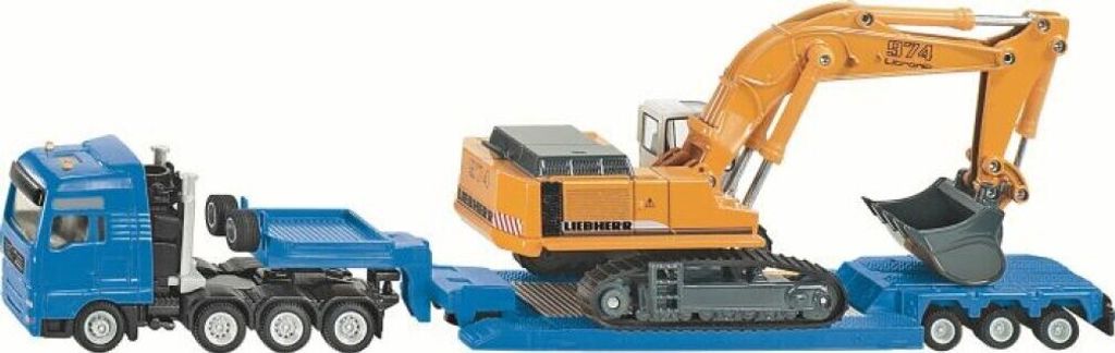 Sieper SIKU 1847 Camion lourd avec semi-remorque surbaissée Image du produit 