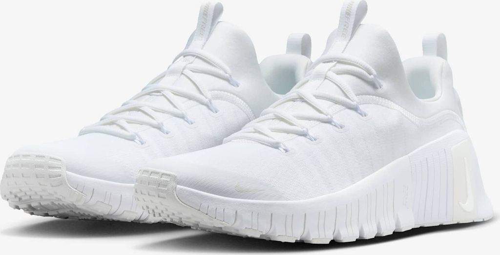 Nike Free Metcon 6 "White Platinum Tint" Weiß, Größe: 40,5