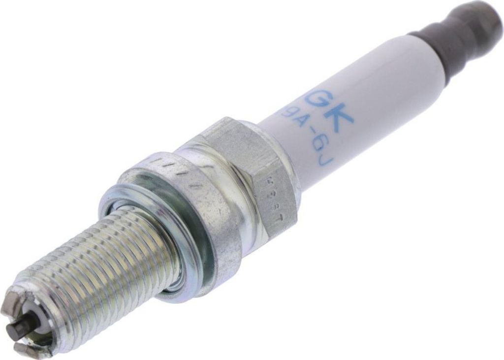 Zündkerzen Set NGK 6x MAR9A-6J Zündkerze entstört, 19,0mm Langgewinde Ø 10,0mm Hex 14,0mm, 2-Massen-Elektrode Elektrodenabstand 0,60mm, Wärmew...