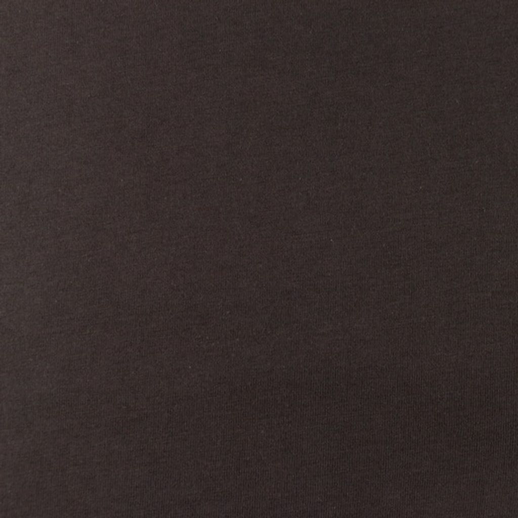 Baumwolljersey BENJAMIN Mokka uni, 200 g/m², ca. 0,5 m lang, ca. 1,50 m breit, Stoffe Meterware, Baumwolle