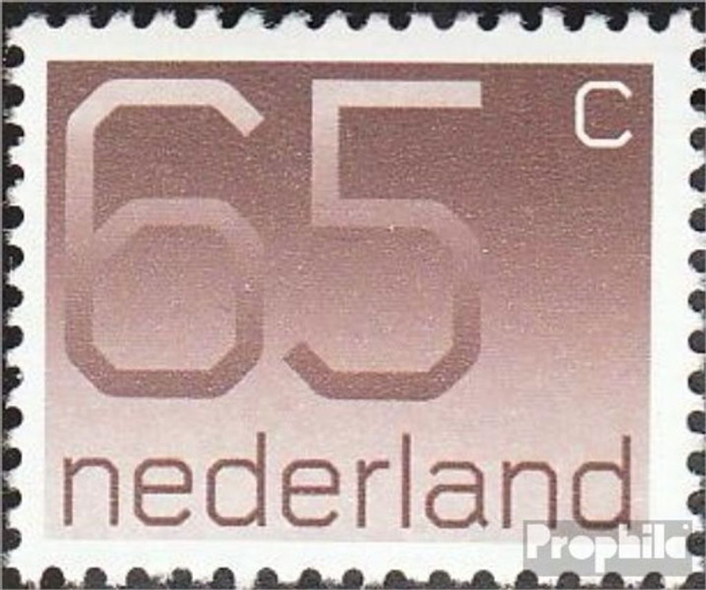 Briefmarken Niederlande 1986 Mi 1297A (kompl.Ausg.) postfrisch Ziffern