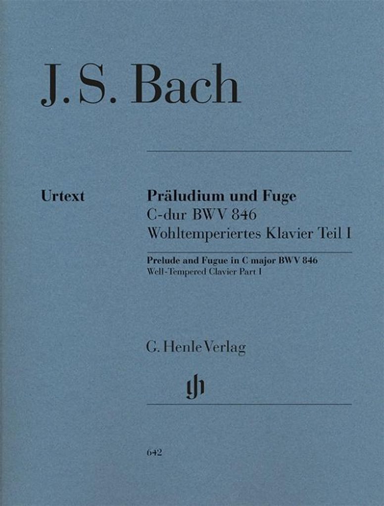 Präludium und Fuge C-dur (aus dem Wohltemperierten Klavier Teil I) BWV 846