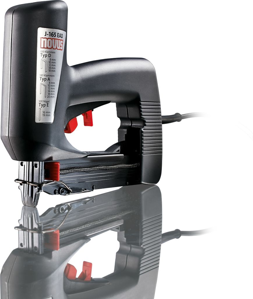 Novus J-165, Druckknopf, Schwarz, AC, 1,75 kg, CE Produktbild 