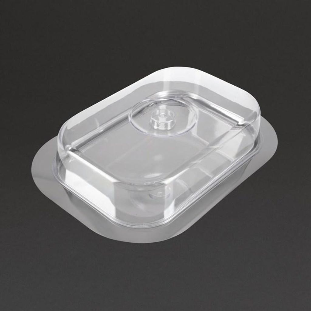 APS Edelstahltabletts Tablett mit Haube -FINESSE- 13122 Imagen del producto 