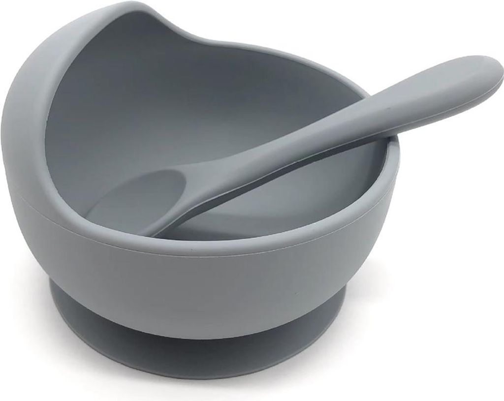 Babynäpfe aus Silikon, Babyschalen, Kleinkindschalen, Silikon-Saugnapfschalen für Babys, Silikon-Lernbesteck-Schalen für Babys