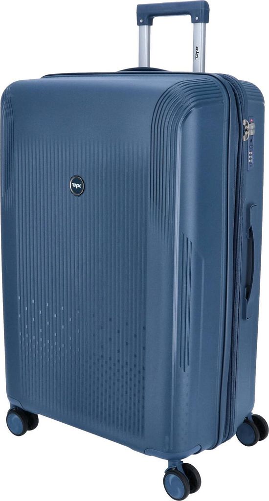 DYX 4 Rollen Koffer L 76 cm Palermo blau Produktbild 