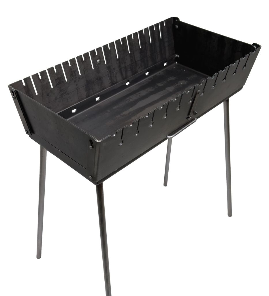 GOROCH Mangal Grill Stahl 3 mm für 12 Spieße ohne Zubehör - Produktbild 