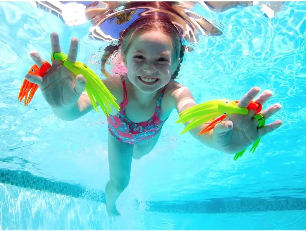 SwimWays SQUIDIVERS Kit de Plongée Enfant pour Apprendre à Nager - 4