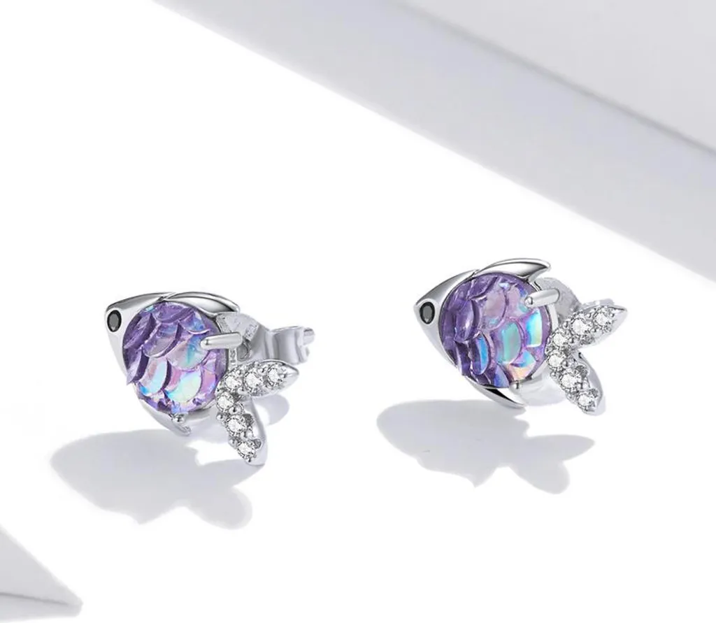 Orecchini Argento 925 Pesce Trusky: Il Trend Summer per Ragazze - 5