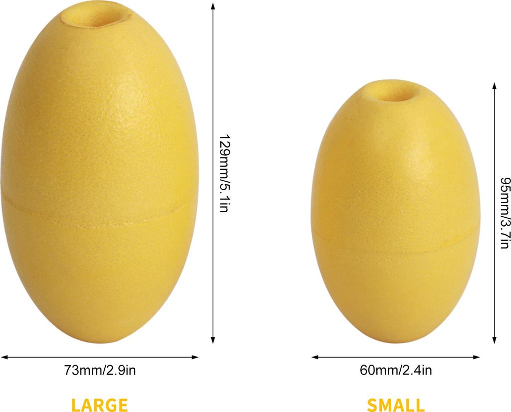 2 Stück Kajak Anker Ball Boot schwimmende Markierung für Kanu