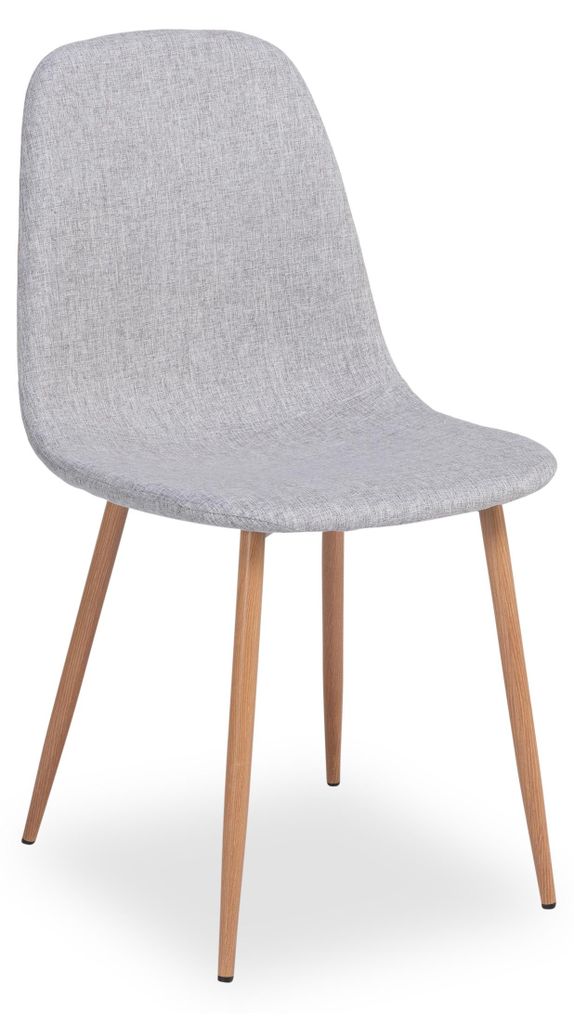 ACTONA Polsterstuhl CARI BHT 86x54x44 cm grau Produktbild 