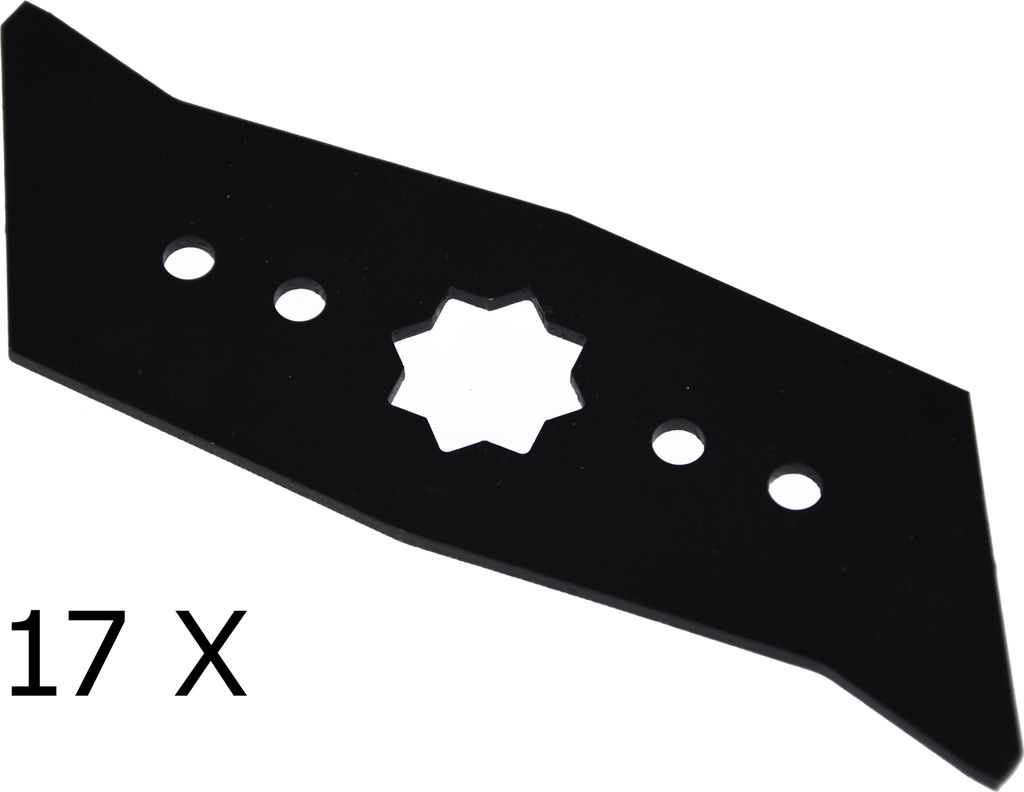 17 X rozrývacie nože pre Wolf UV 38 BX - HQ oceľ Obrázok produktu 