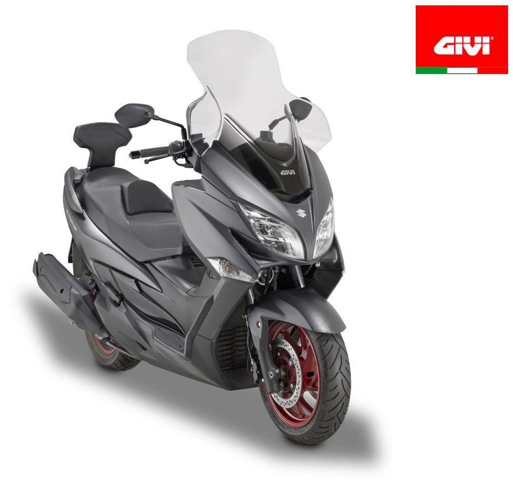 Parabrezza GIVI trasparente intercambiabile 75x67cm per Immagine del prodotto 