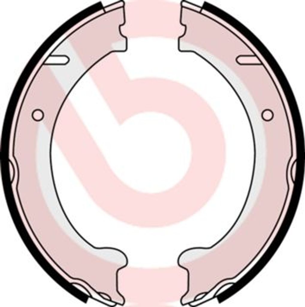 Sada brzdovych celisti, parkovaci brzda