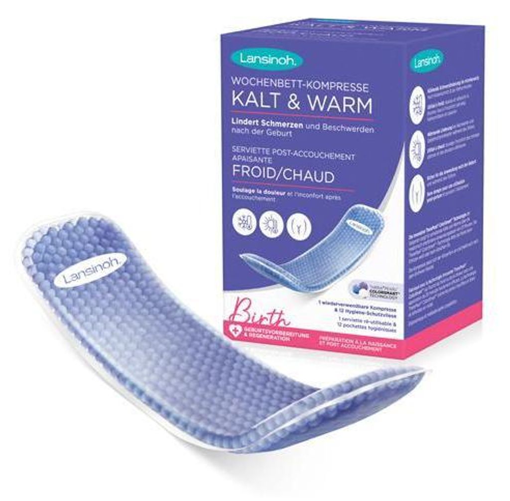 Lansinoh Wochenbett-Kompresse kalt & warm 1 St