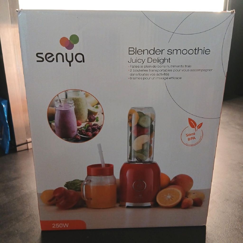 SENYA SYCP-M025 Standmixer, Kunststoffgehäuse, 250 Watt, Produktbild 