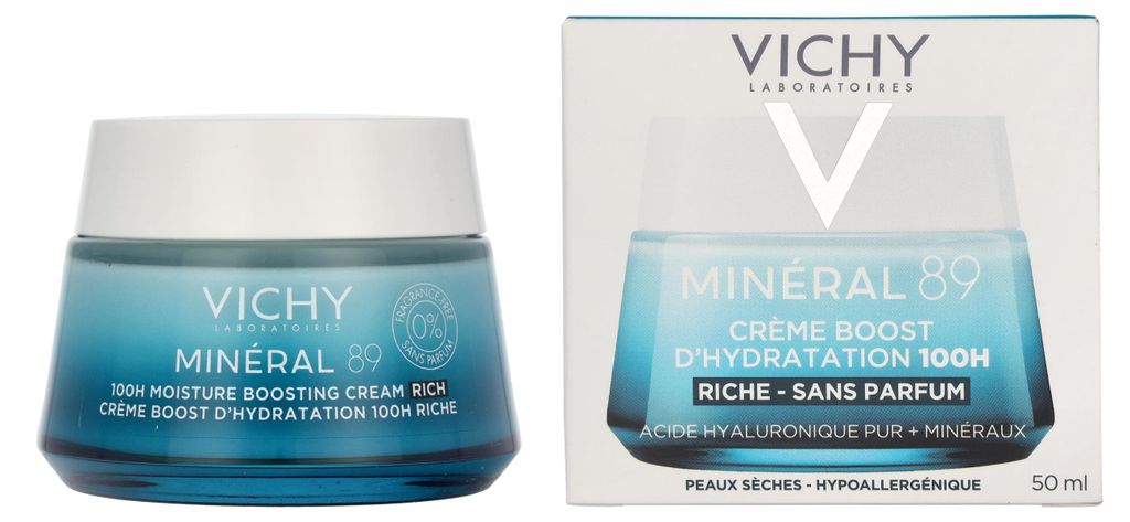 Vichy Mineral 89 100H Moisture Boosting Cream - Rich Produktbild 