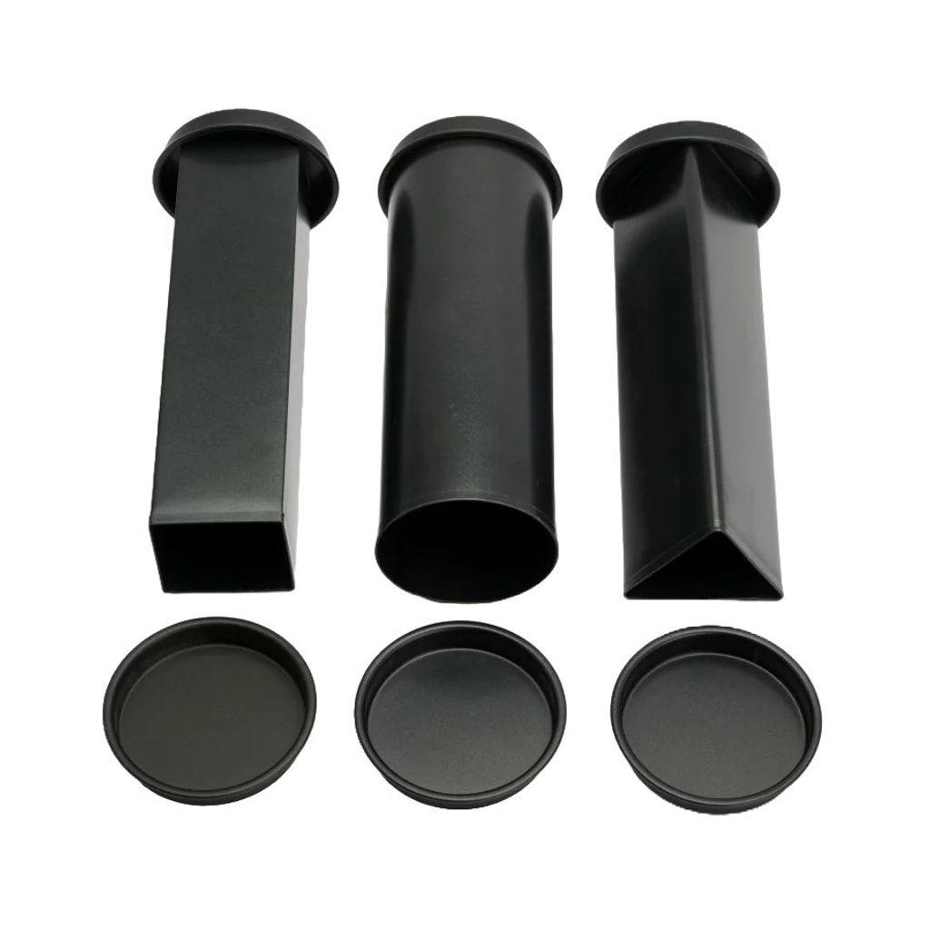 Birkmann Partybrot-Backröhren 3‑tlg. geometrische Formen – Produktbild 