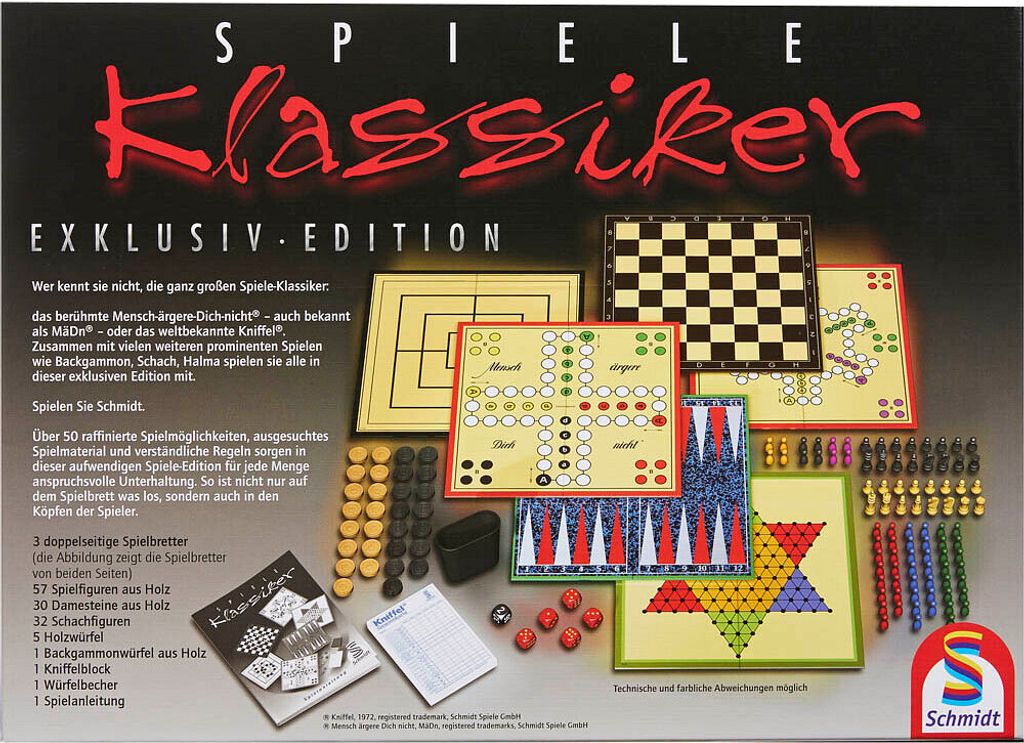 Schmidt Spiele Classic Line, Halma, family game