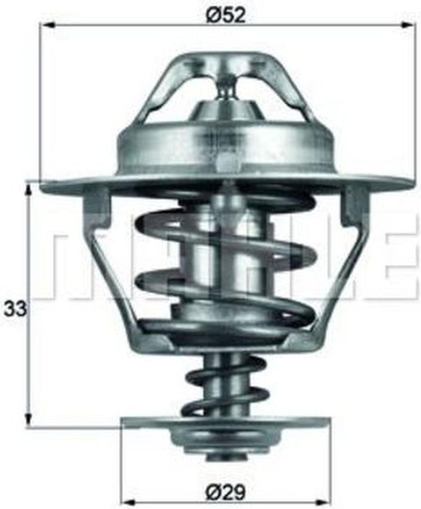 MAHLE Thermostat Kühlmittel 88°C für JAGUAR X-Type Produktbild 