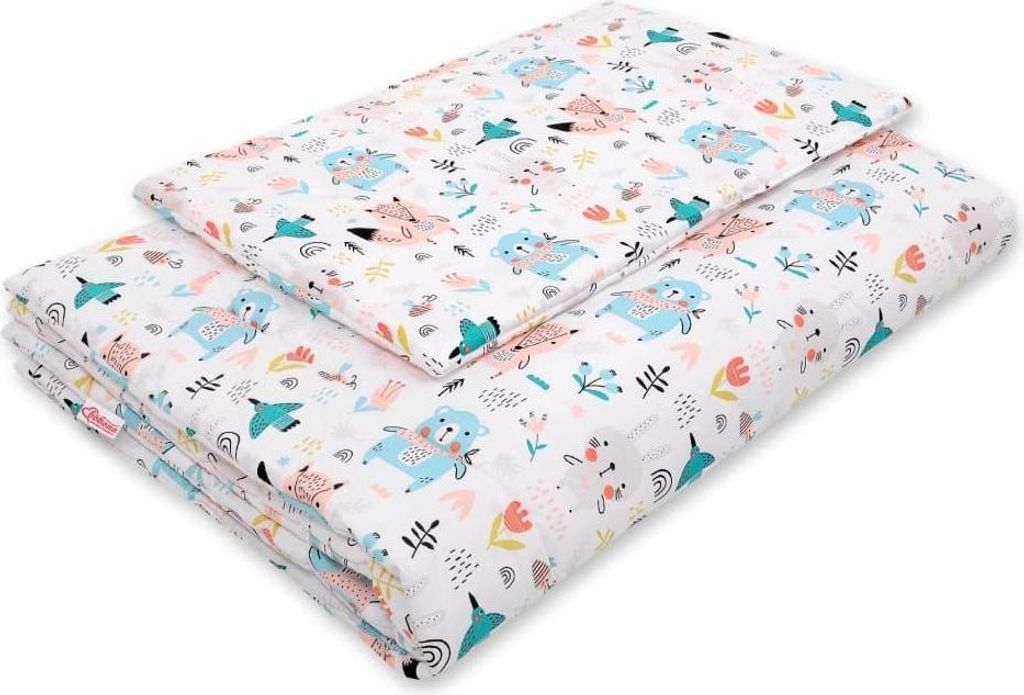 2-teiliges Babybett-Set – Däcke-Overray-Set – superweich und formstabil, 100 % Baumwolle