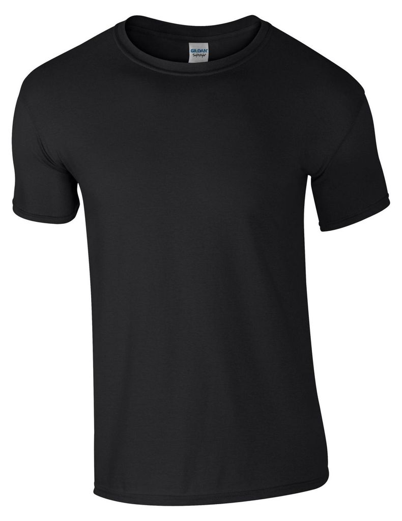 Gildan - "Softstyle" T-Shirt für Herren/Damen Uni FK2163 (XL) (Schwarz)