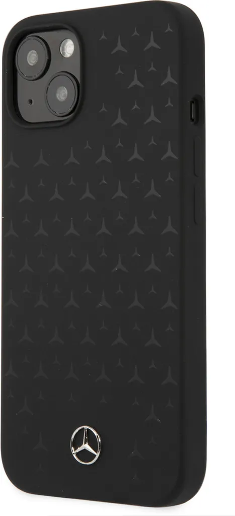Hard Cover iPhone 13 Mini Mercedes Stars | Vera Pelle Nera