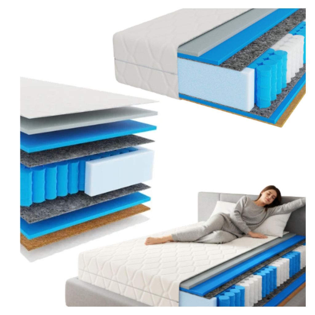 Matratze 80x200 cm Premier Rest Premium 7 Zonen H3 H4 Visco Produktbild 