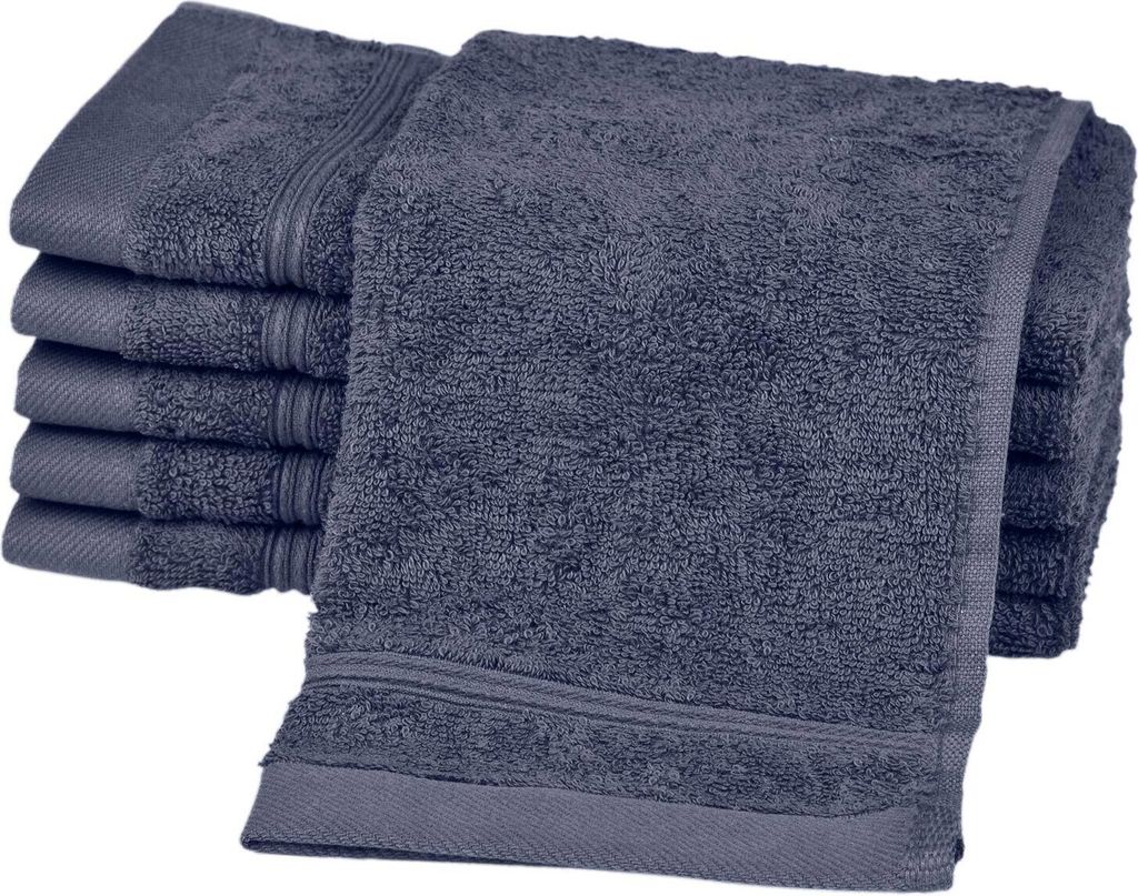 Ross Uni-Walk Handtücher Rubin Gästetuch 30x50 cm denim