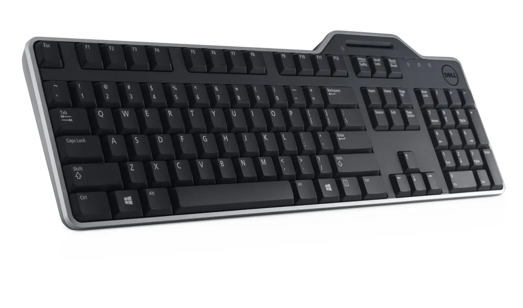 Clavier pro Dell KB813 filaire pour authentification et sécurité