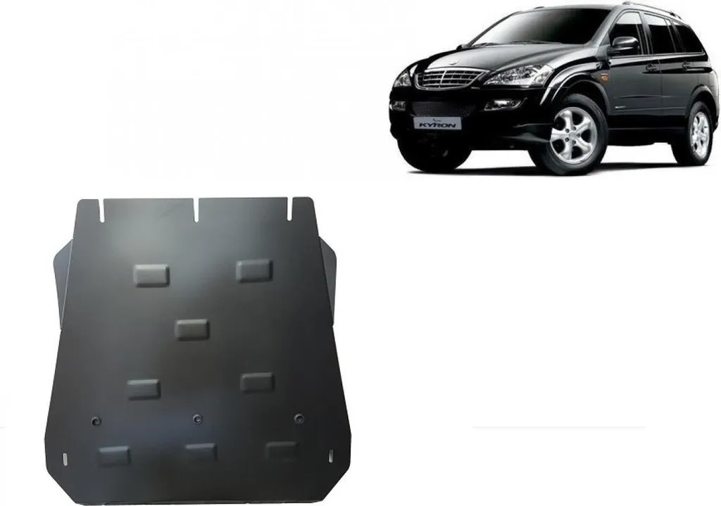 Protezione Cambio SsangYong Kyron in Acciaio 2,5mm - Off-Road Sicuro