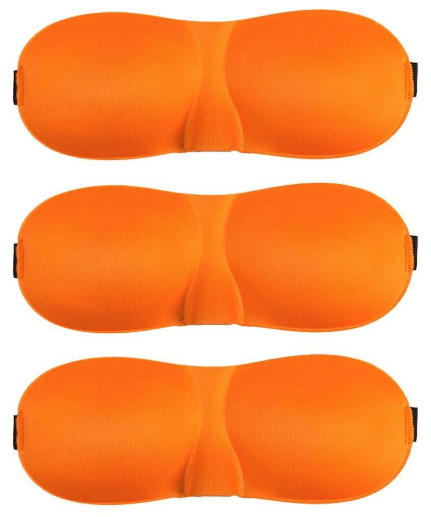 Schlafmasken-Packung (3 Stück), lichtundurchlässige 3D-Augenmasken zum Schlafen, Augenbinde für Seitenschläfer