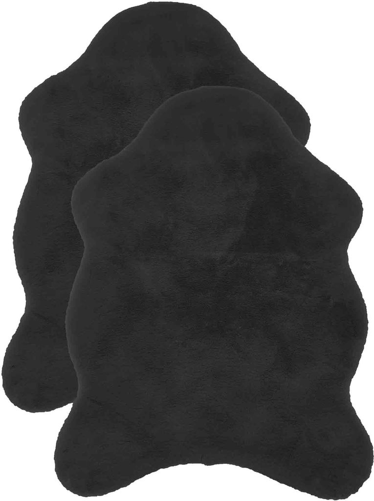 Astra Dekofell ELDA Schwarz 55 x 80 cm