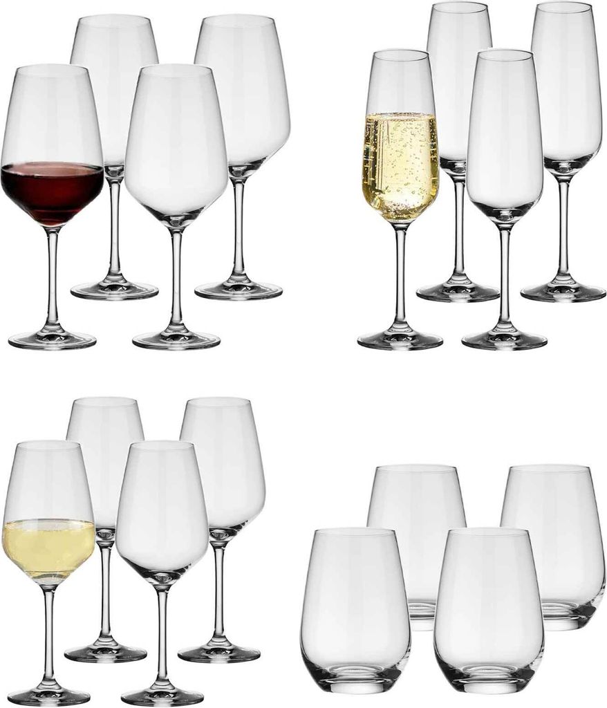 Villeroy & Boch Voice Basic Glas Gläserset 16er Set