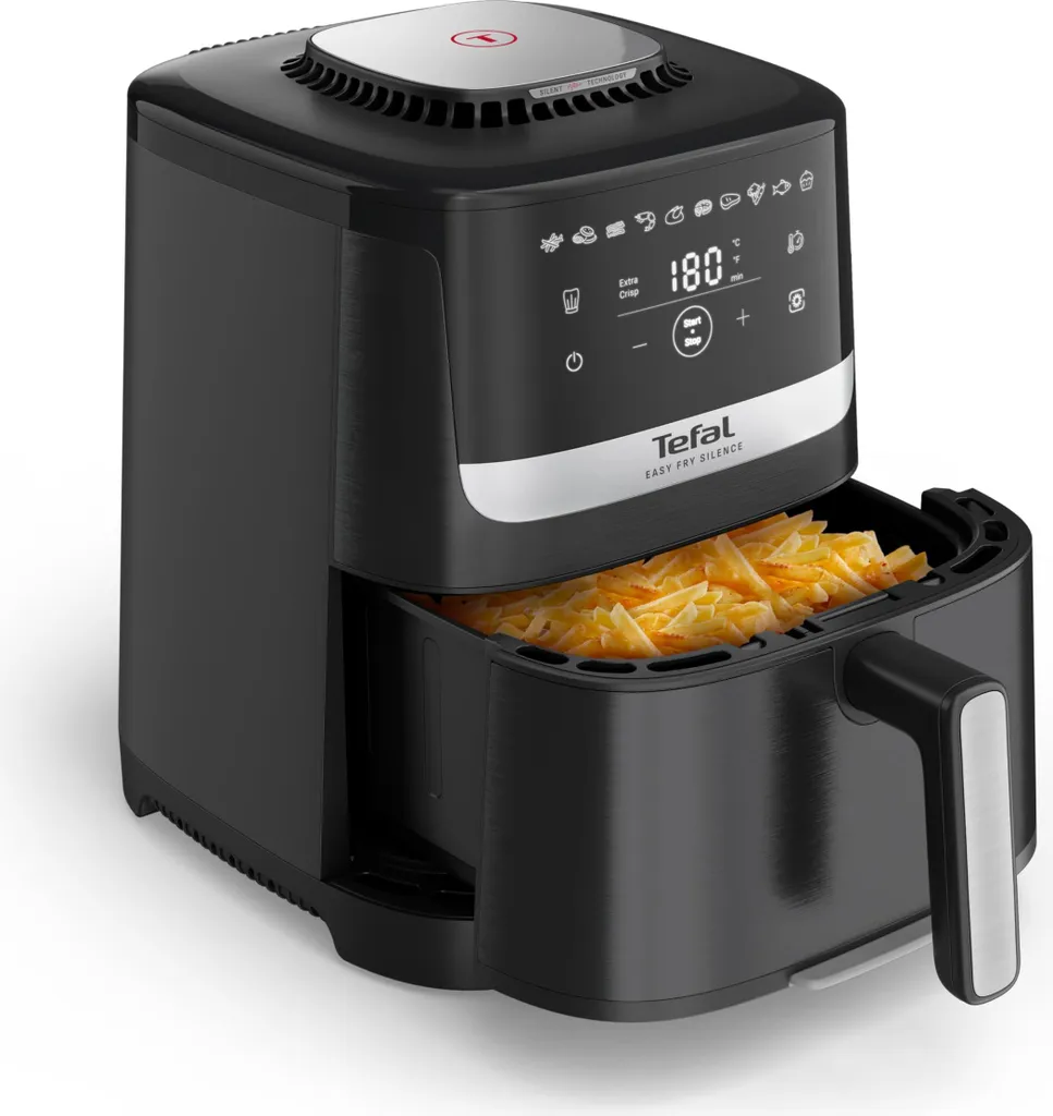 Friteuse Tefal Silence EY5528E0 : Frites Croustillantes sans Odeur 5L