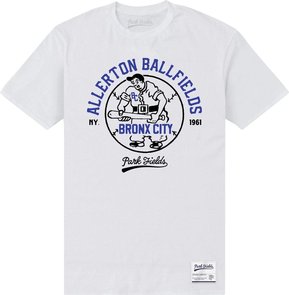 Park Fields - "Bronx" T-Shirt für Herren/Damen Uni PN714 (4XL) (Weiß)
