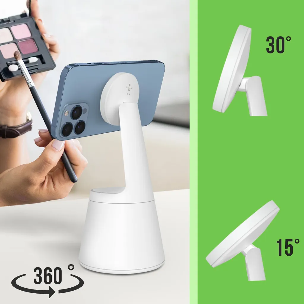 Support iPhone 12 Belkin : Ne Sortez Plus du Cadre avec le Face Track - 3
