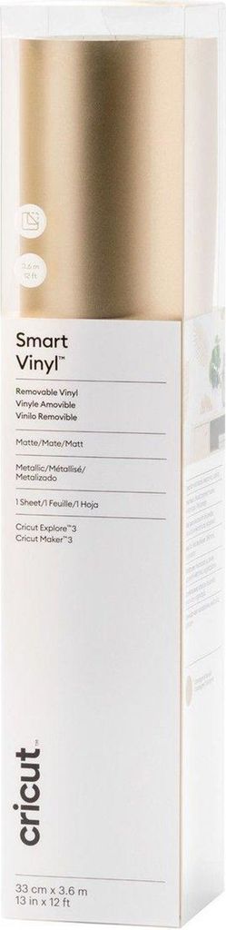 CRICUT Smart Vinyl Removable 33x366cm Mat Champagne (P) Produktbild 