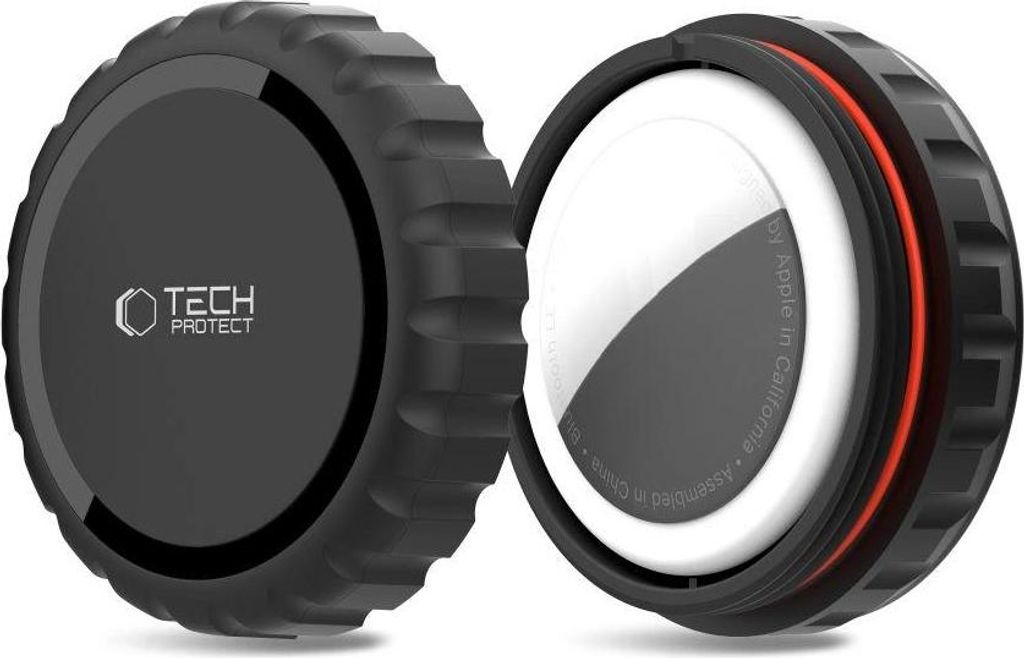 Tech-Protect 3M Custodia per Apple Airtag 1 / 2 Nero Immagine del prodotto 