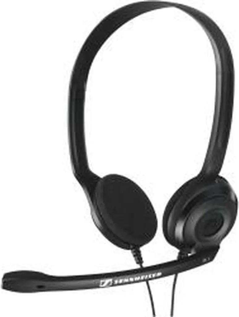Casque Sennheiser PC 3 Chat Noir avec Microphone pour Appels PC et VOIP