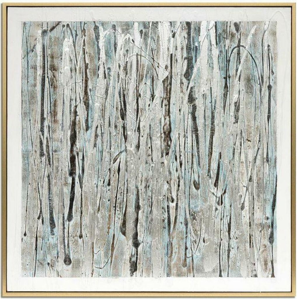 Leinwand DKD Home Decor polystyrol Leinwand 131 x 3,8 x 131 cm