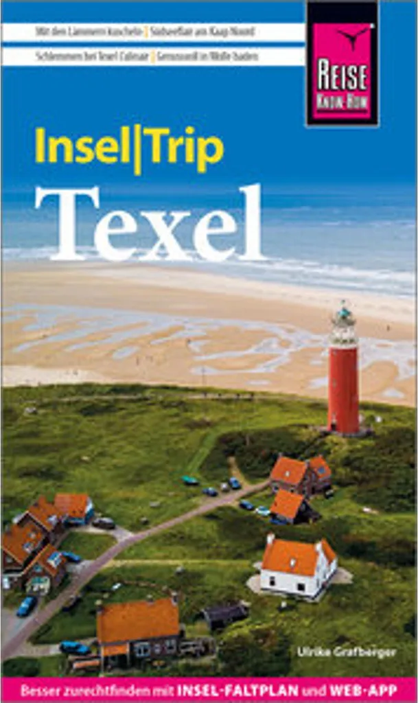 Guide touristique de Texel : Plan de l'île détaillé et indéchirable