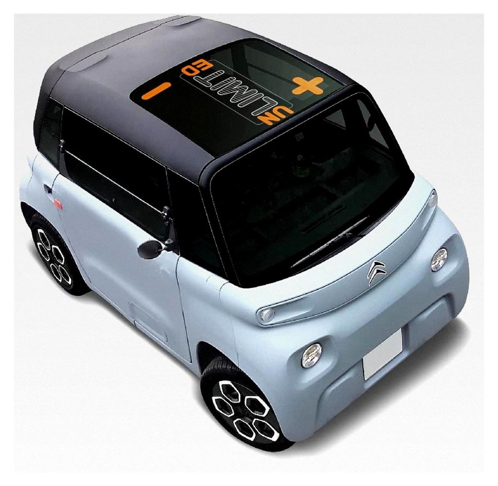 03 (Orange) – Sonnenblende kompatibel mit Citroen AMI – speziell für Glasdach – Mikroperforiertes Vinyl – reduziert Blendung der Sonne, oh...