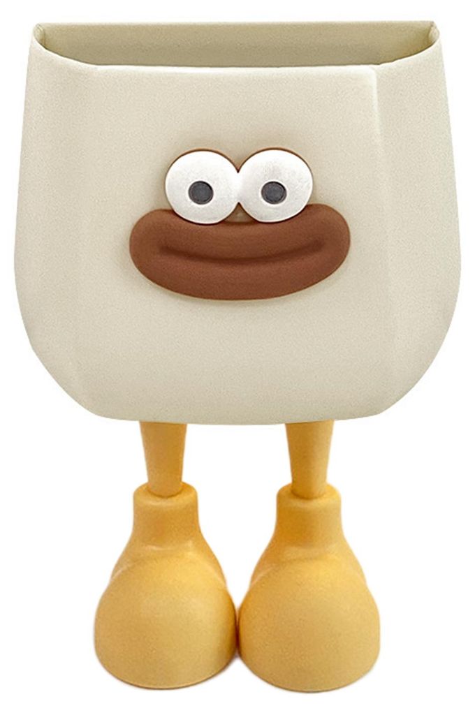 Stiftehalter mit großem Durchmesser, Cartoon-Motiv, DIY-Federmäppchen, großer Stiftebehälter, lustiger Schreibtisch-Organizer aus Kunststoff f...