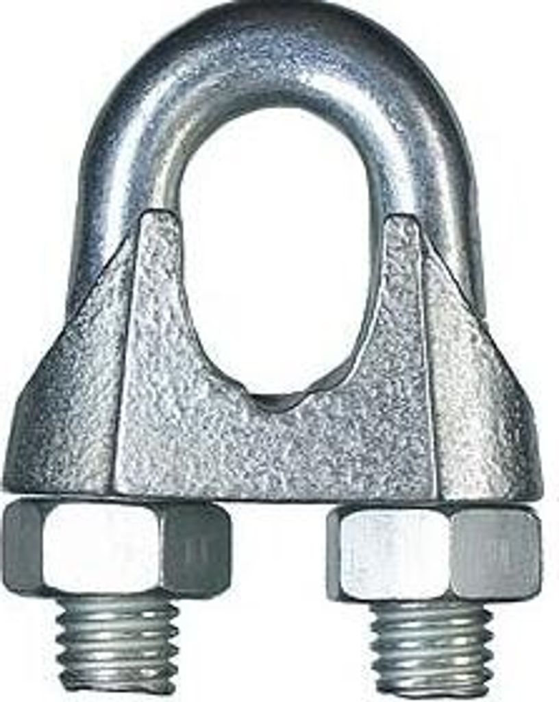 Kabelschelle DIN 741, 3x20mm M4 , A4 - Edelstahl - Packung mit 20 Stück